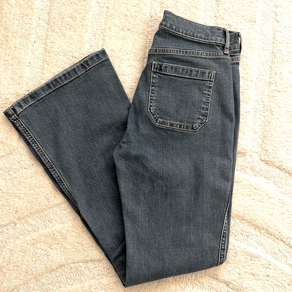 Gap High Rise 70s Flare Jeans